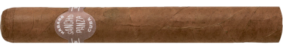 白背景のサンチョ・パンサ・ハバナ・キューバの単品シガー。茶色バンドにSANCHO PANZAと縦書きのHABANA/CUBA。